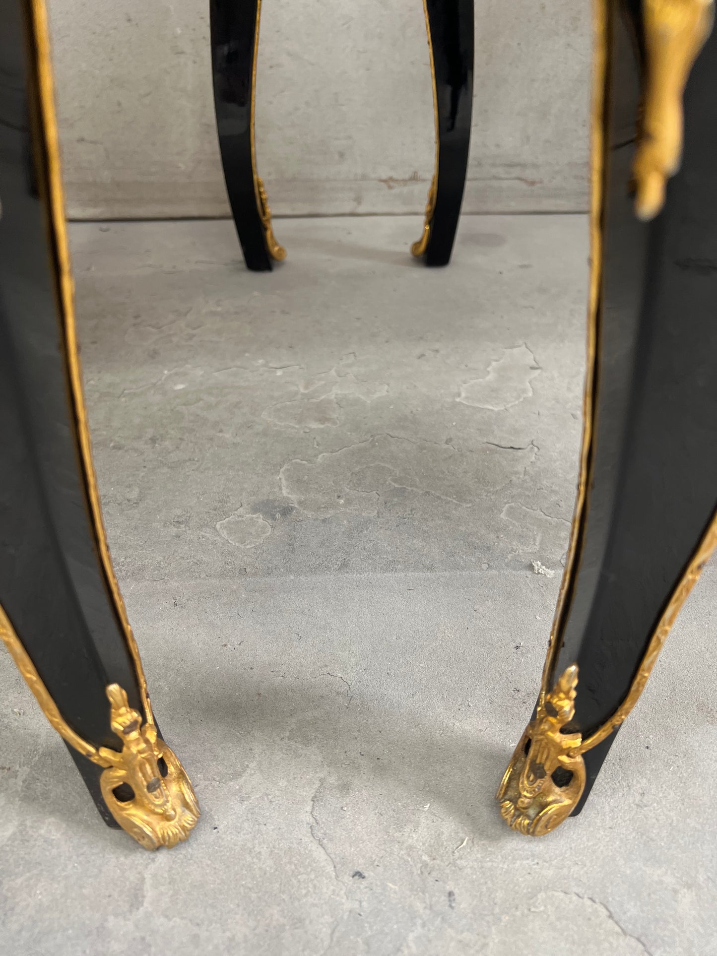 Pair of Louis XV Style Rococo Side Tables, France 1940s